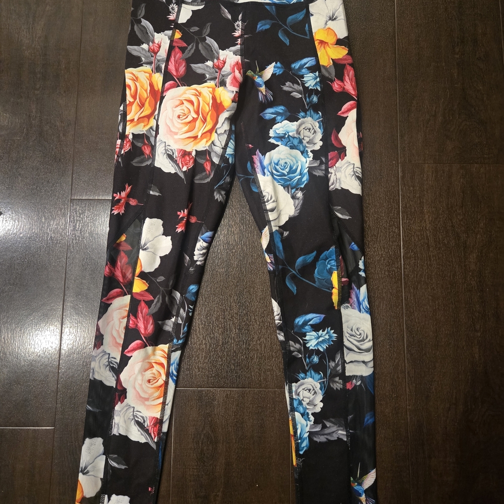 Floral Print Leggings